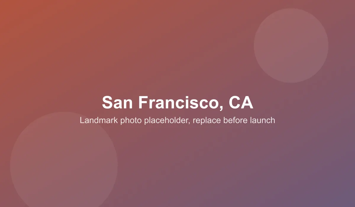 Emergency dentist coverage area in San Francisco, CA