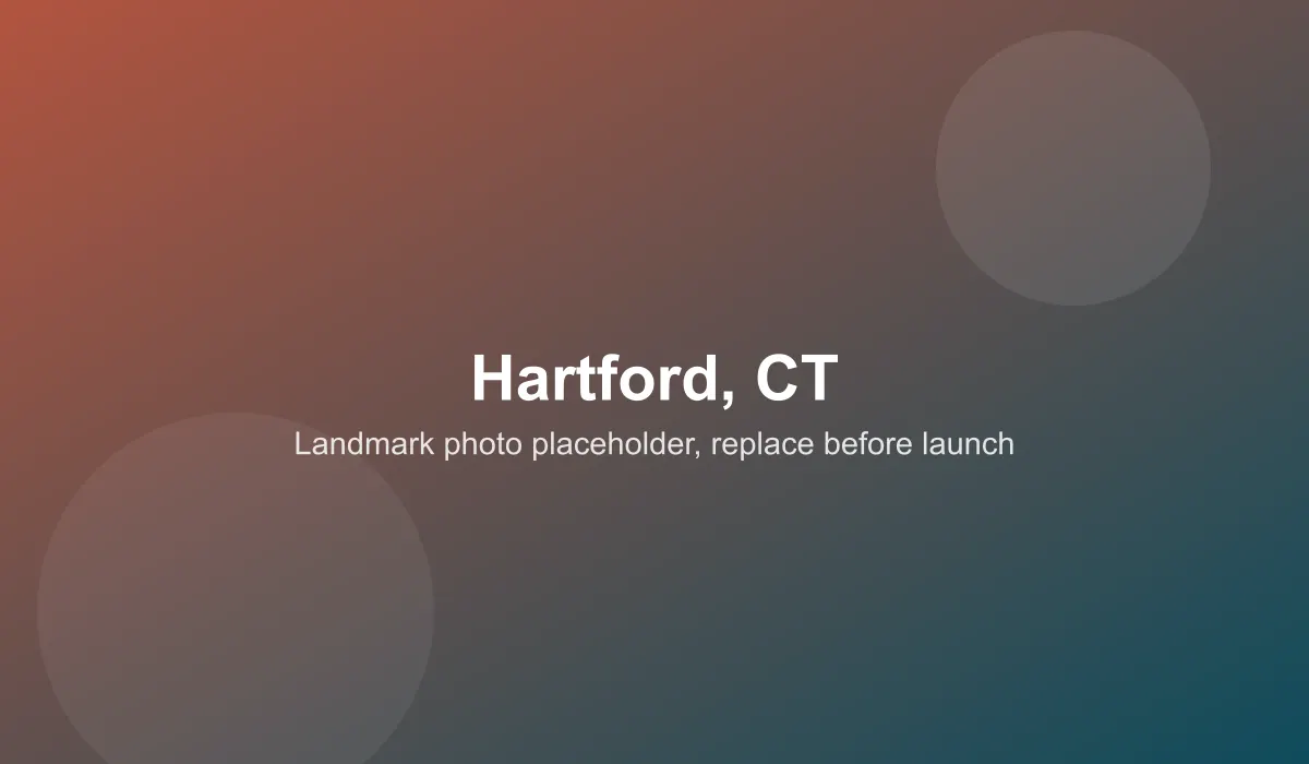 Emergency dentist coverage area in Hartford, CT