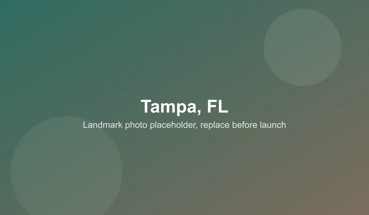 Emergency dentist coverage area in Tampa, FL