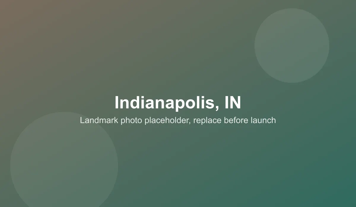 Emergency dentist coverage area in Indianapolis, IN