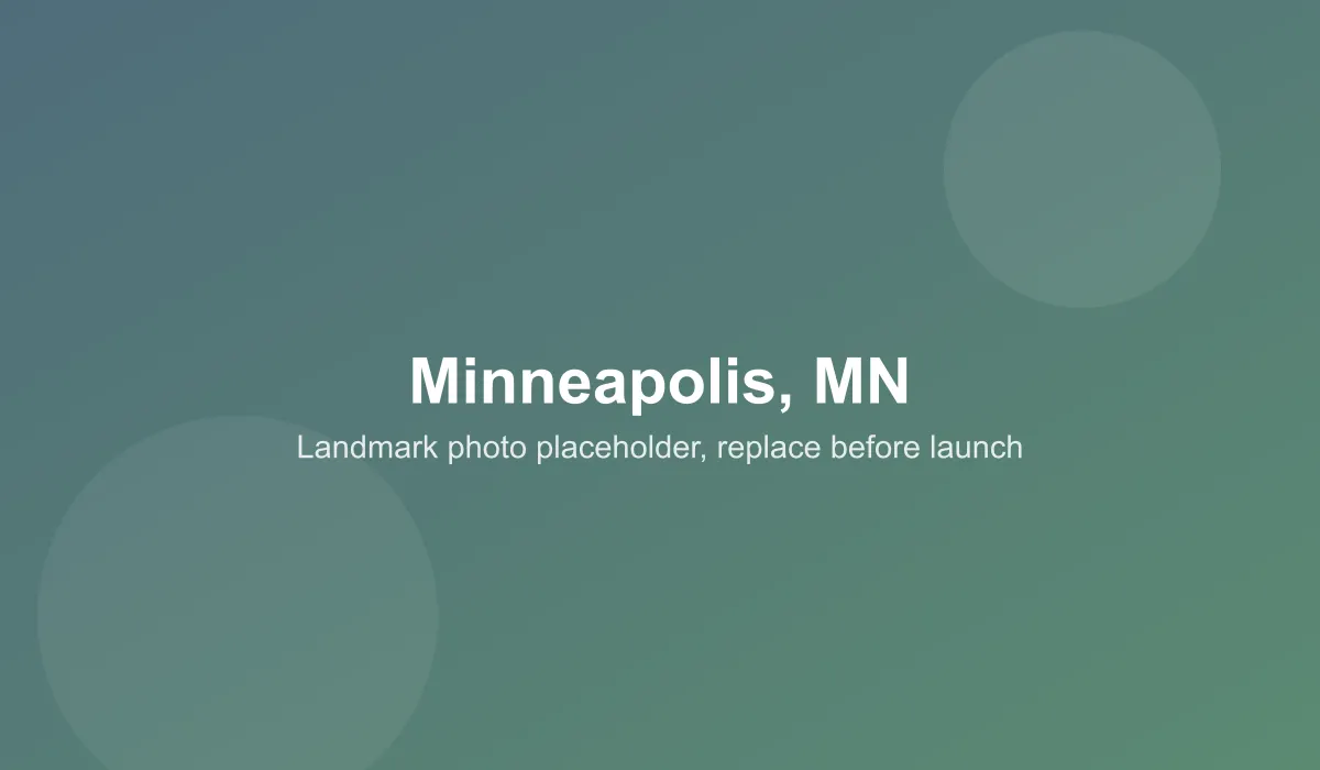 Emergency dentist coverage area in Minneapolis, MN