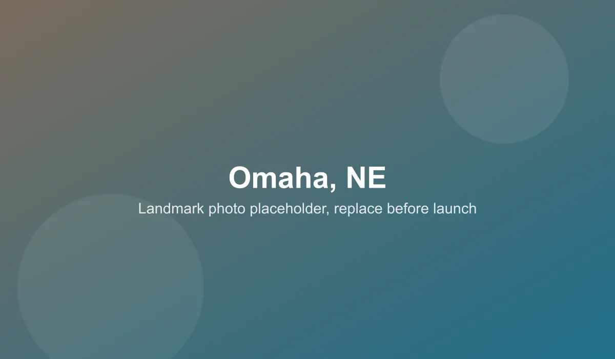 Emergency dentist coverage area in Omaha, NE