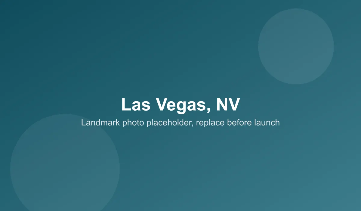 Emergency dentist coverage area in Las Vegas, NV