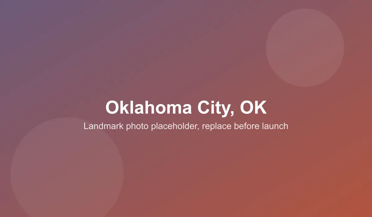 Emergency dentist coverage area in Oklahoma City, OK