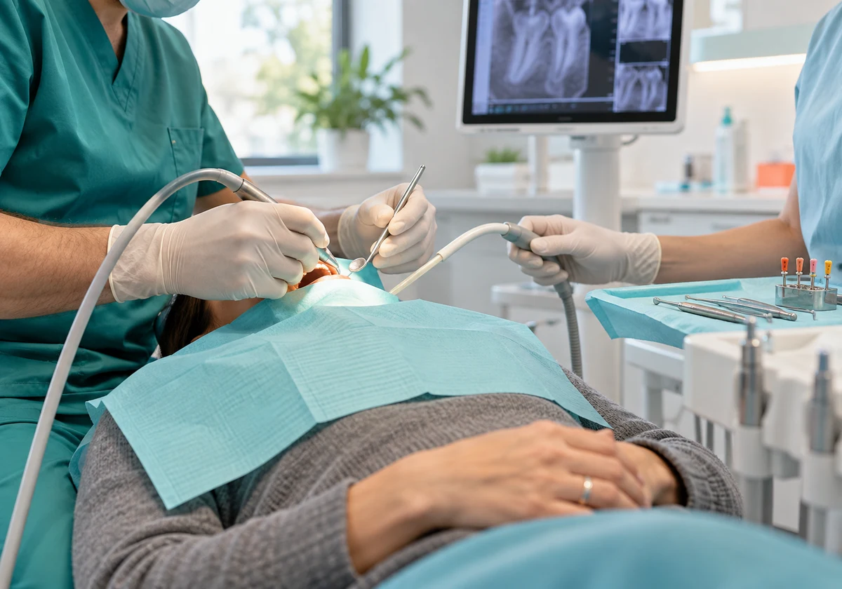 Emergency root canal performed by an emergency dentist